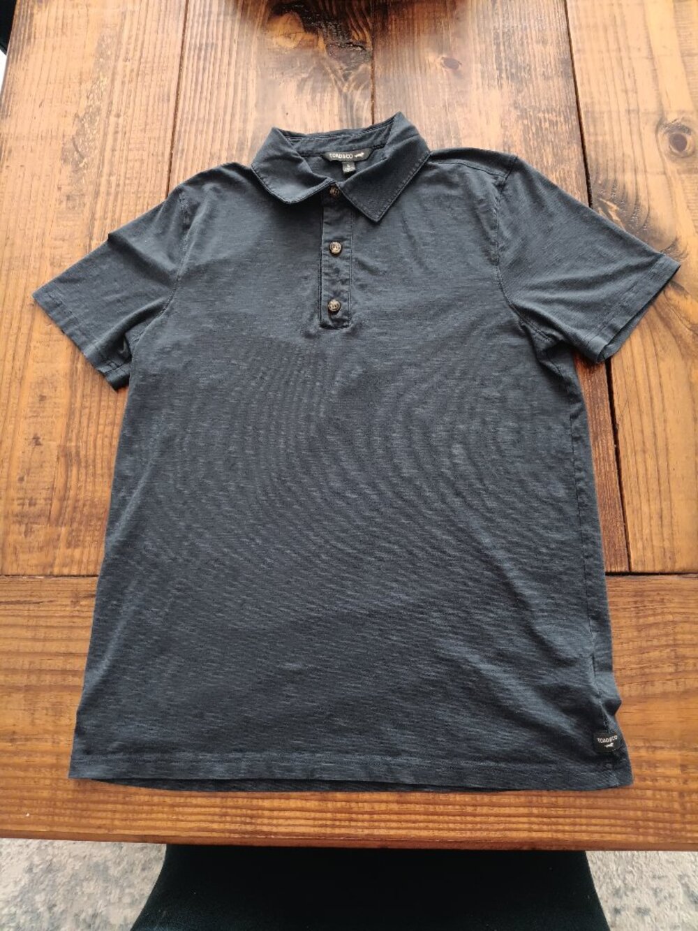 Toad&Co Navy blue polo